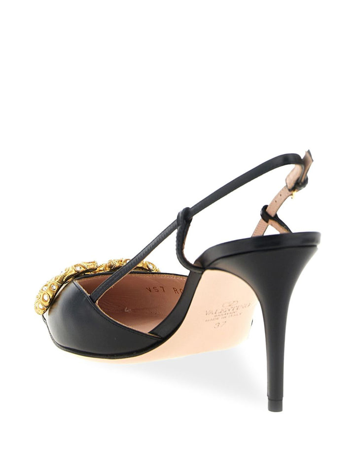 Valentino Garavani With Heel - BLACK | 21003c7ee4b3cd40fa384600f273dd2aff2c713d