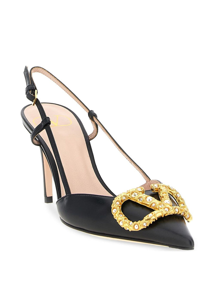Valentino Garavani With Heel - BLACK | 2385c15d67b0532d0ffe0637eb799484a32118ac