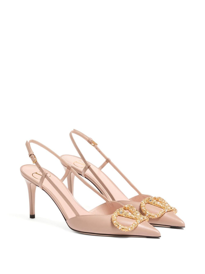 Valentino Garavani With Heel - BEIGE | 7deff0f5fd34d766d10ce3bdc028d5eaaabf6723