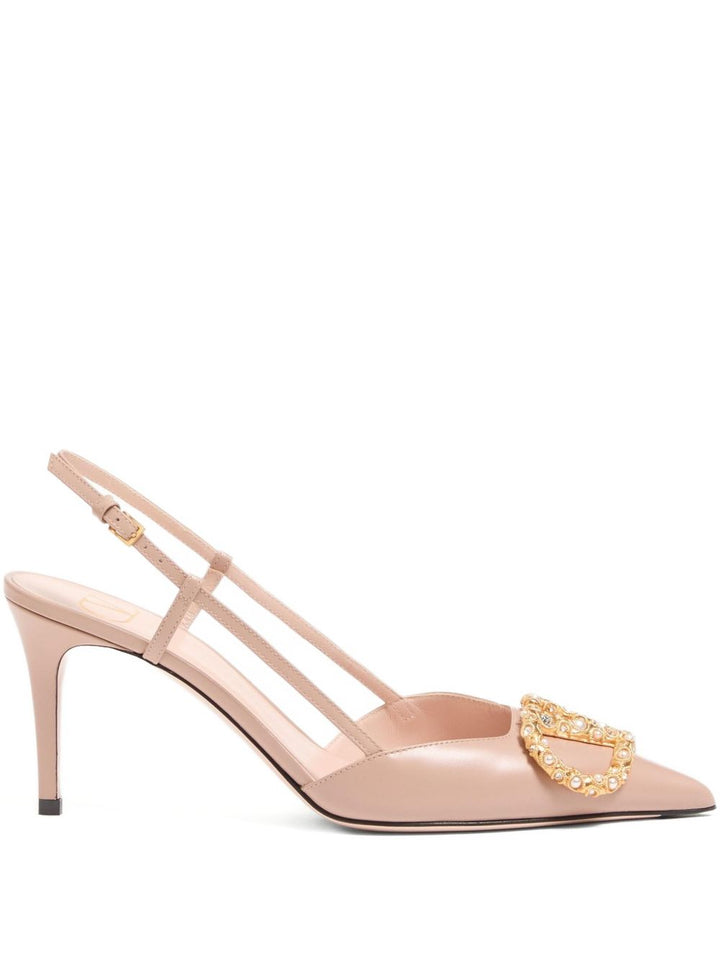 Valentino Garavani With Heel - BEIGE | 15e3cbc5c29276fb832106bc906e8a5aa8a7c7b0
