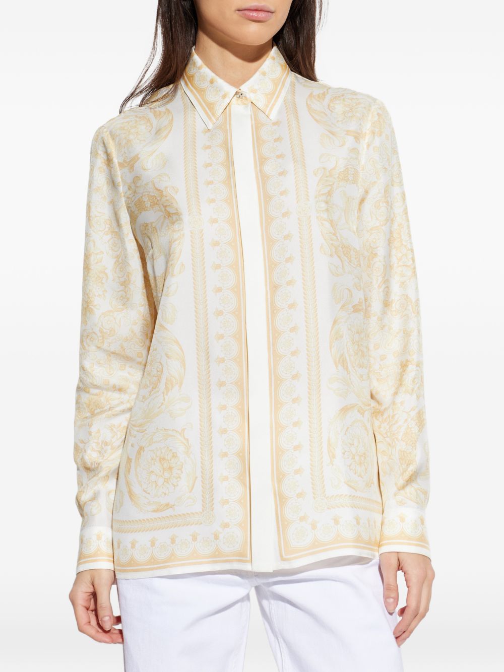 Versace Shirts - Marrone | ad2fd92d406e3f9fb1032aefa7712e998f73fe60