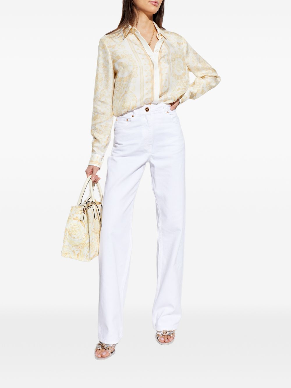 Versace Shirts - Marrone | 4f79c61f8fcd199b99634922fe7aee926894ec29