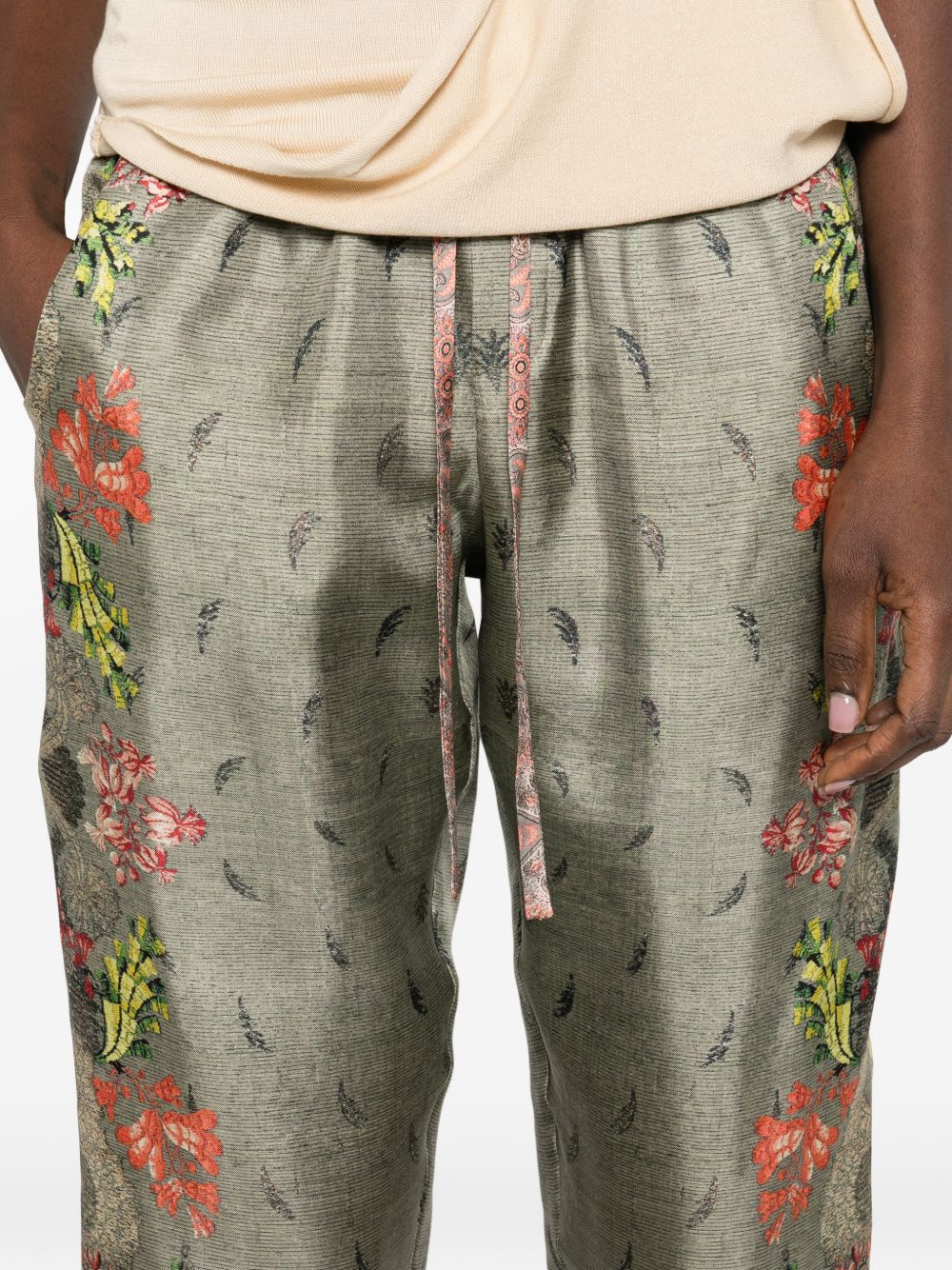 Pierre Louis Mascia Trousers - MARRONE | 358b41621f23dd2a9f889b2093e185243b57b49e