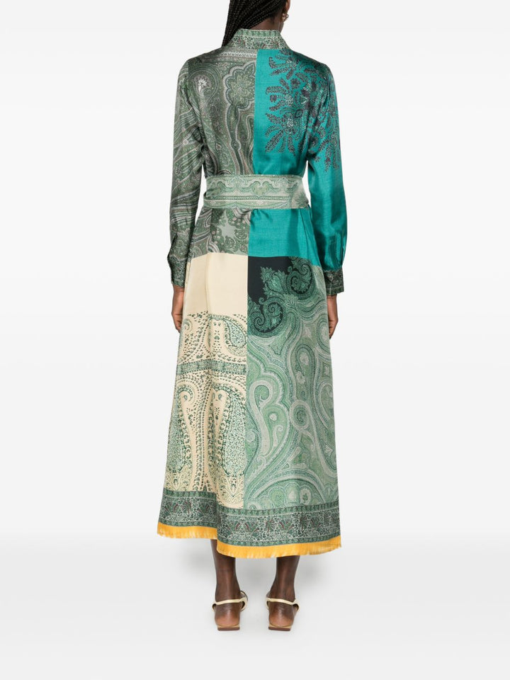 Pierre Louis Mascia Dresses - Blu e verdi | 959ab13203390ceb79adb61dbd73e1933b671694
