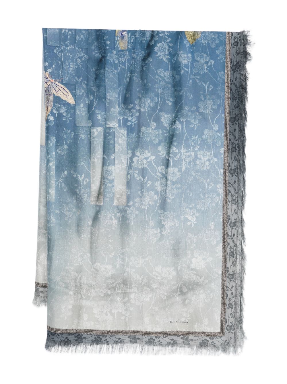 Pierre Louis Mascia Scarfs - Blue and green | 2c4c61f511810af297b4a09569ee910bbe59d558