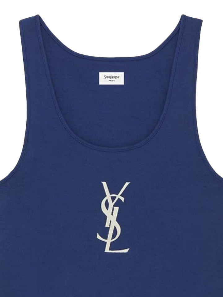 Saint Laurent Top - Blue and green | 052e3b64f0620928087dbf8197a371d579c11ea5