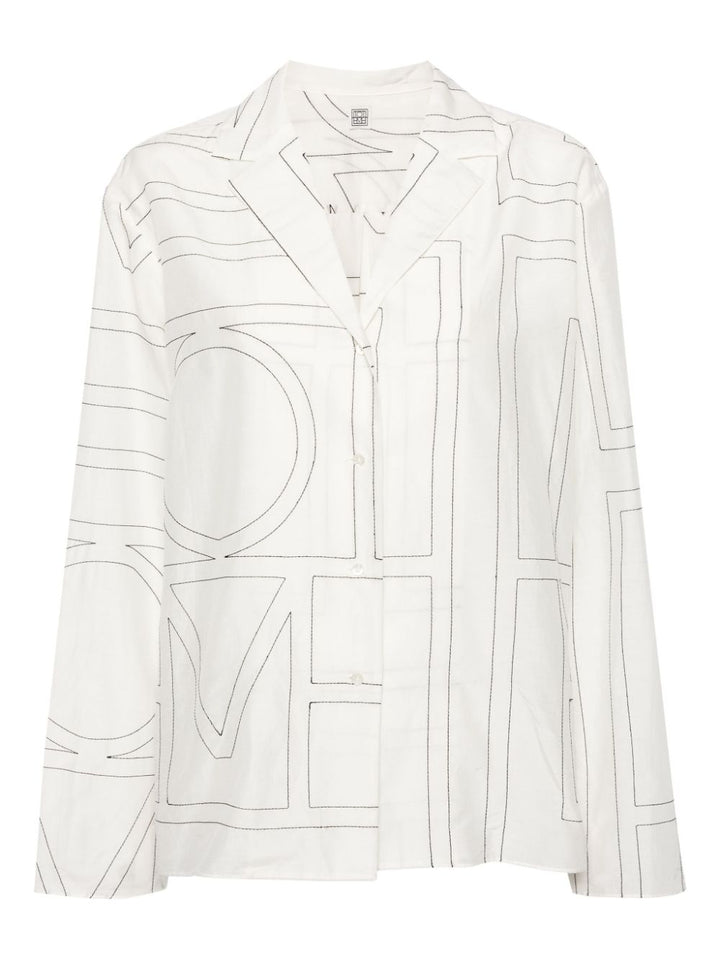 Toteme Main Shirts - WHITE | c45086a3eb50d6529cffa0f44a982219d40f607b