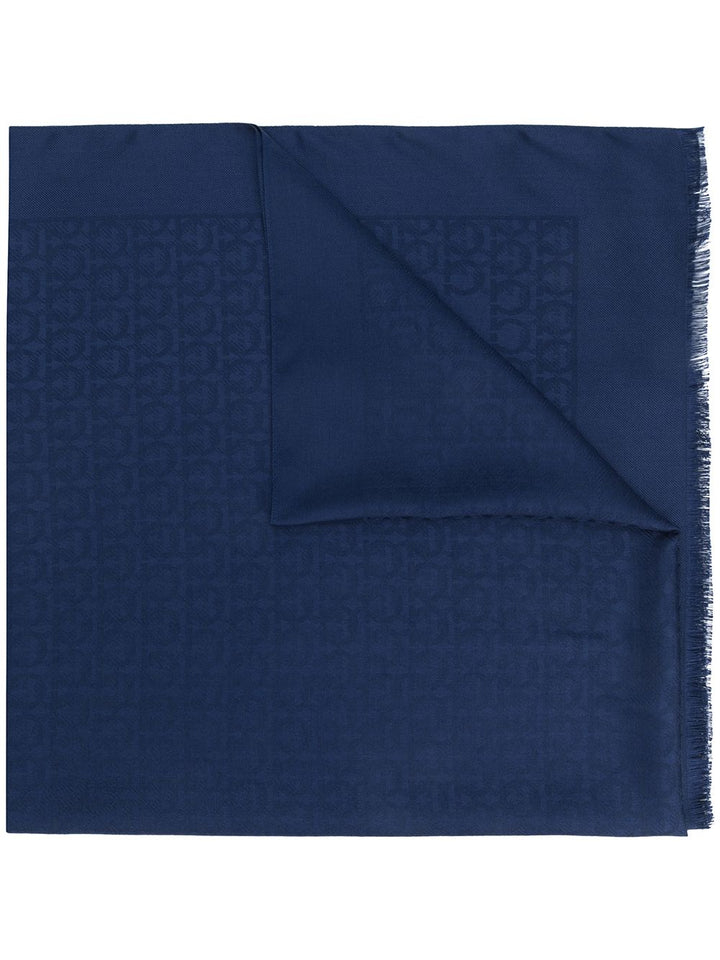 Ferragamo Scarfs - Blu e verdi | e639f1384db6317d6288d1bdae05e423c36a9b81