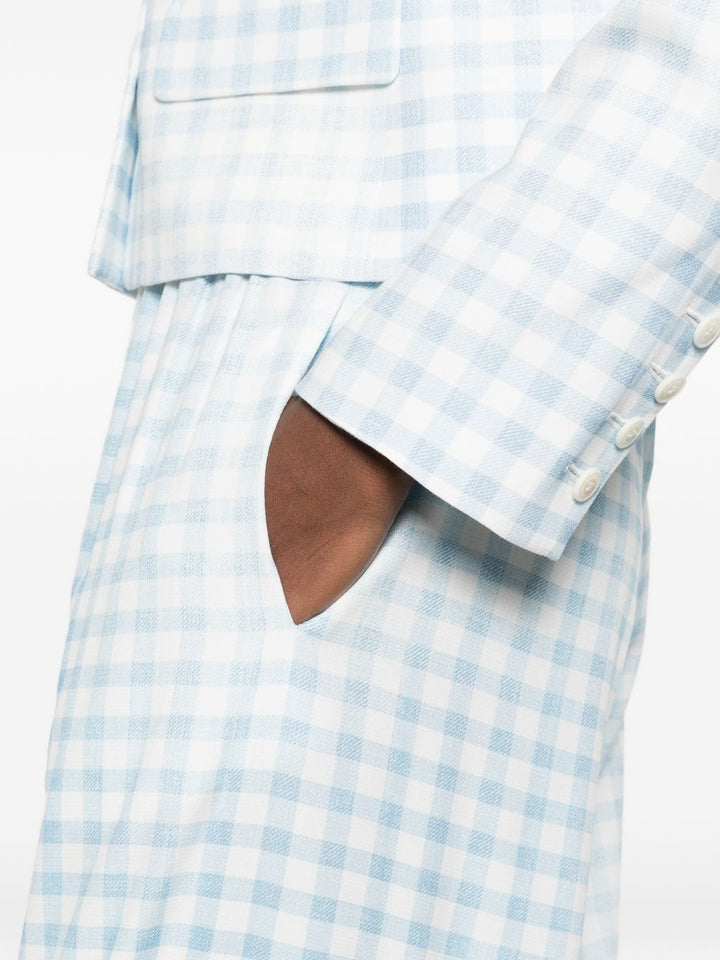 Ermanno Scervino Trousers - Blue and green | a7af76cbc1fb2f7897b1a372452421000388b518