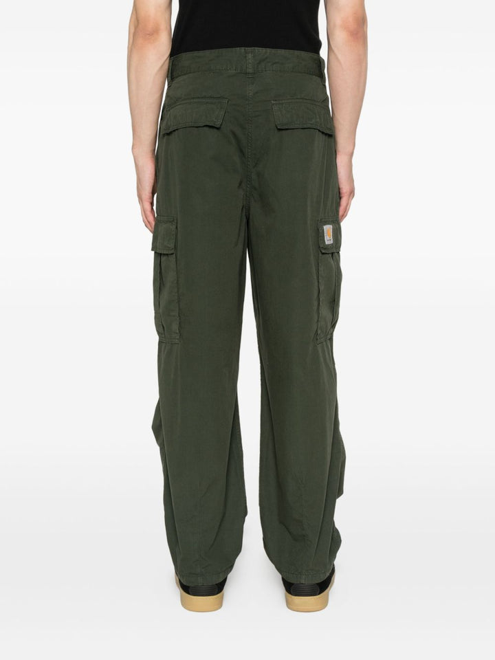 Carhartt Wip Main Trousers - Blue and green | 27fd4a104ad172ec8dc237df533c65356784282b