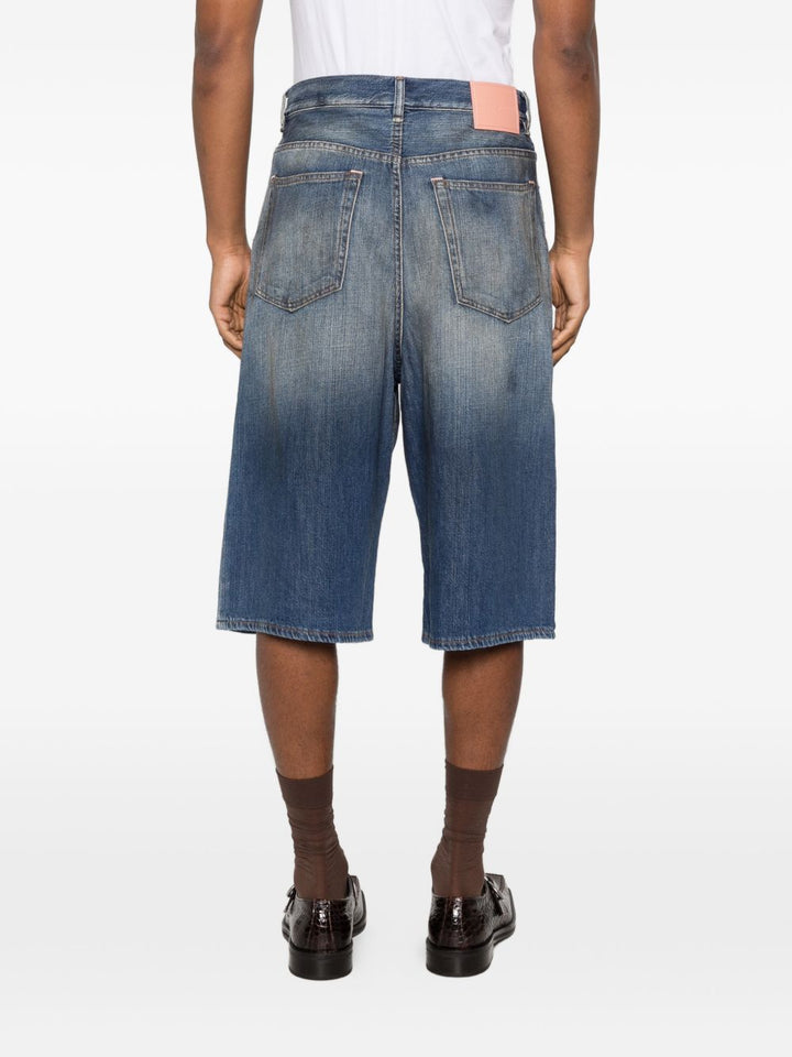 Acne Studios Shorts - Blue and green | 3b0cf77f68bf3f0be2be8ca024079bfb5b41f400