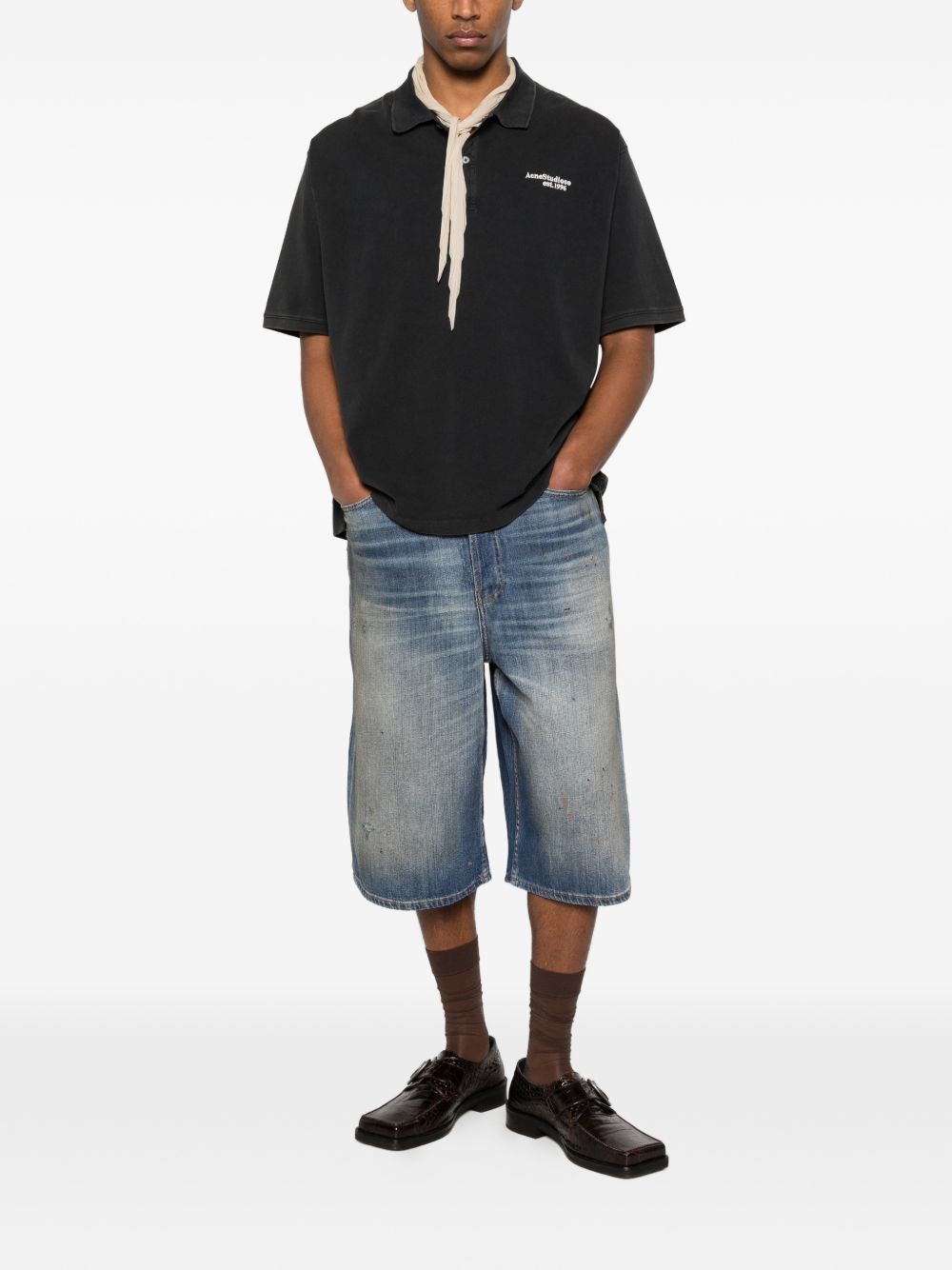 Acne Studios T-shirts and Polos - Blacks and greys | b9fd5b3e1a10d91c834e9ad49ef4f17ce31d9bdc