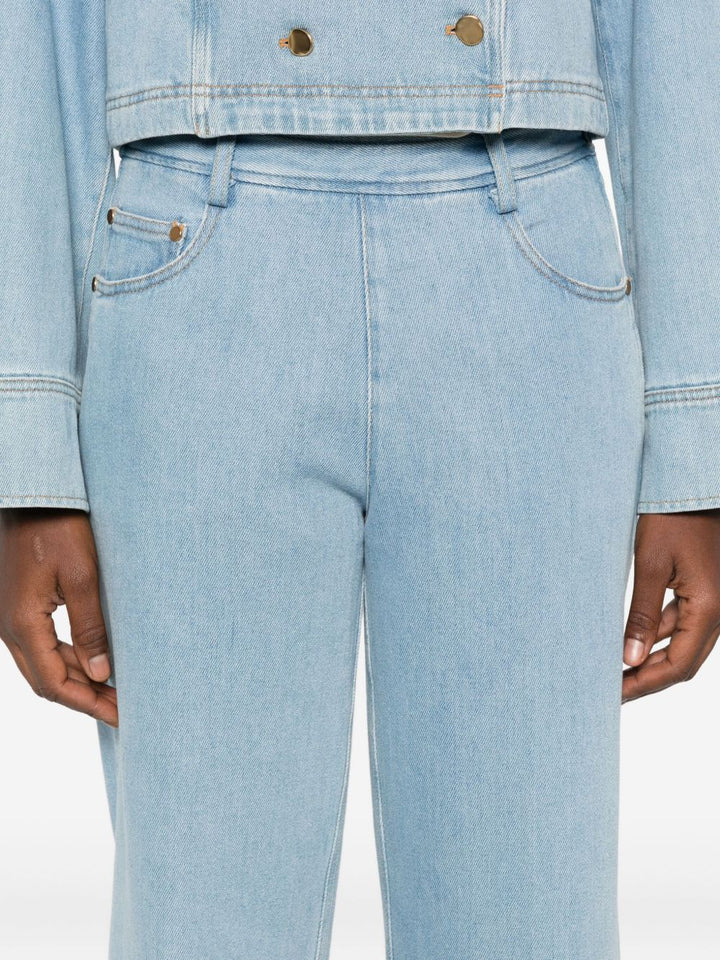 Forte Forte Jeans - Blu e verdi | 6b97115da1e896ba646891d5dd5998e9dbc0e3f8