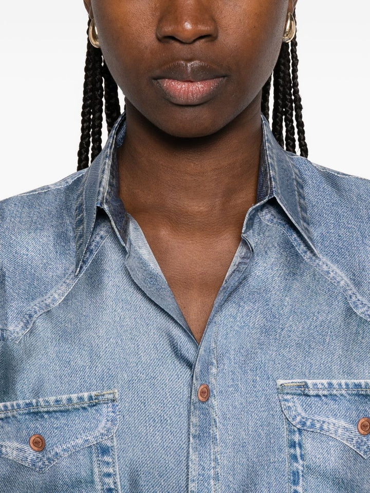 Pierre Louis Mascia Shirts - Blu e verdi | d4b2e12ccd2d07ed8cef7d3f03397d474d9added