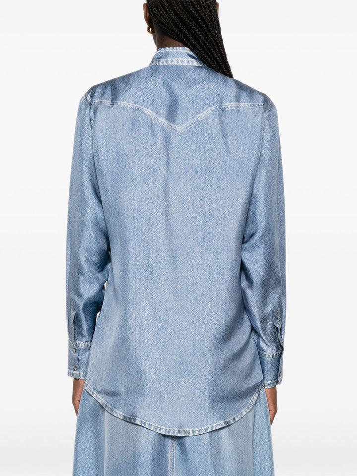 Pierre Louis Mascia Shirts - Blu e verdi | e911a57cc043710ef51415c191a54db0413517d3
