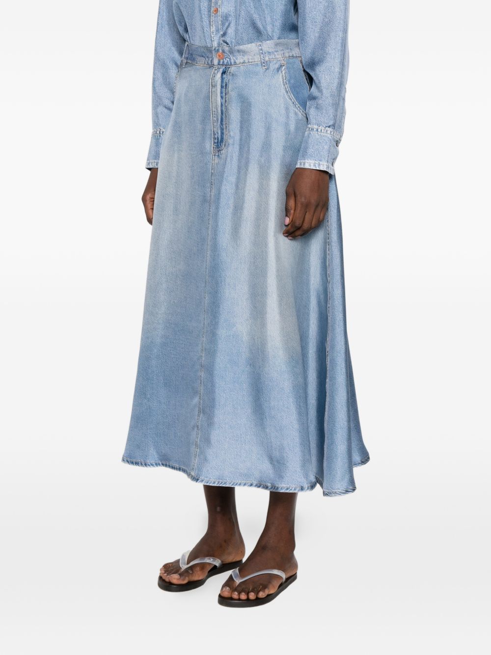 Pierre Louis Mascia Skirts - Blu e verdi | e6d475fa8d5ad65d5e17675d1404cb980fbc4835