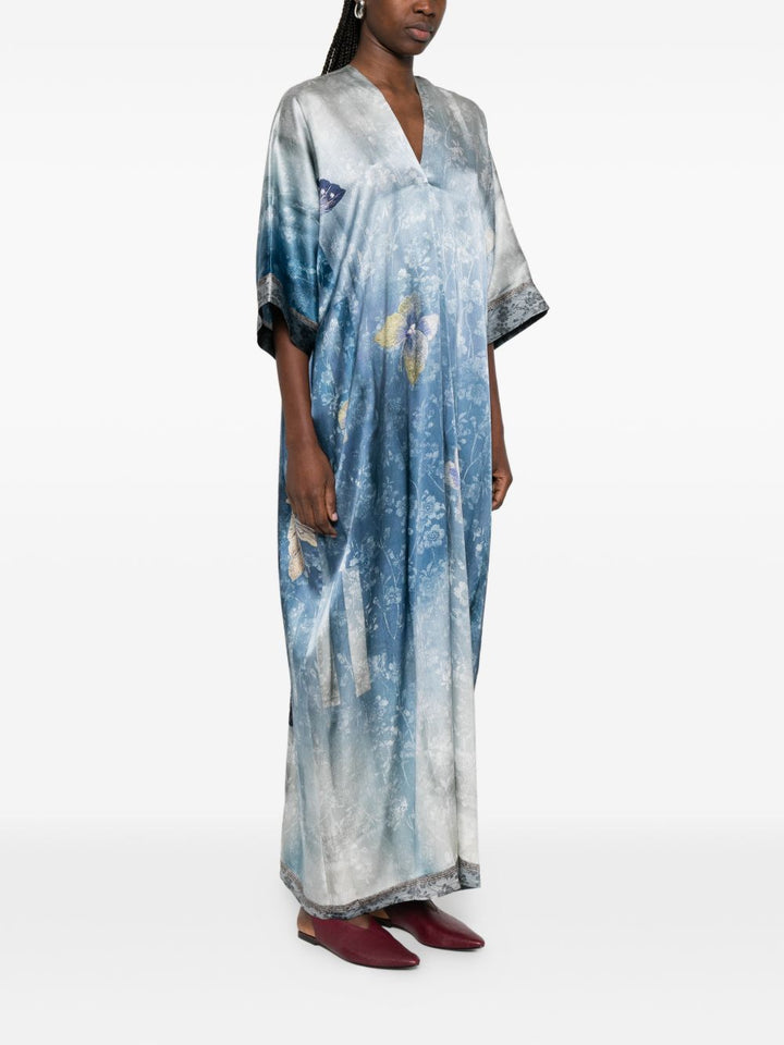 Pierre Louis Mascia Dresses - Blu e verdi | 805d7f05c60bb12e4fcefaebbf6c3dcf433dfbe2