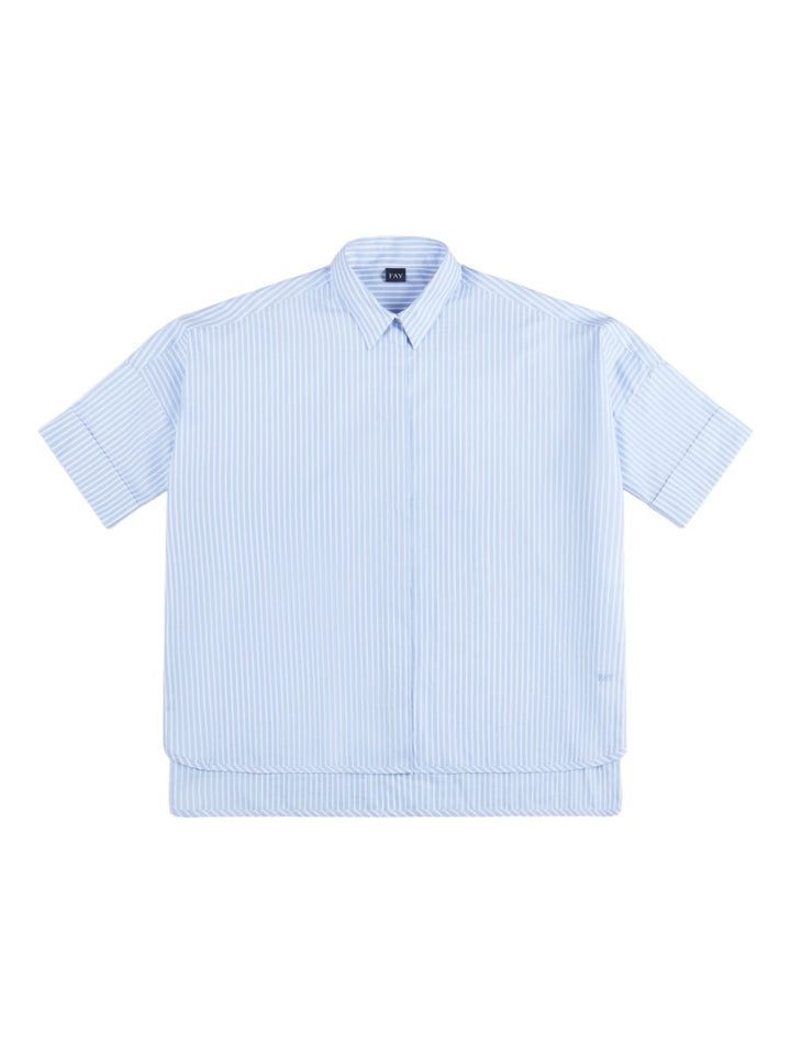 Fay Shirts - Blu e verdi | 6099fb0e10031ee845b60f84c427cd9b92d35eed