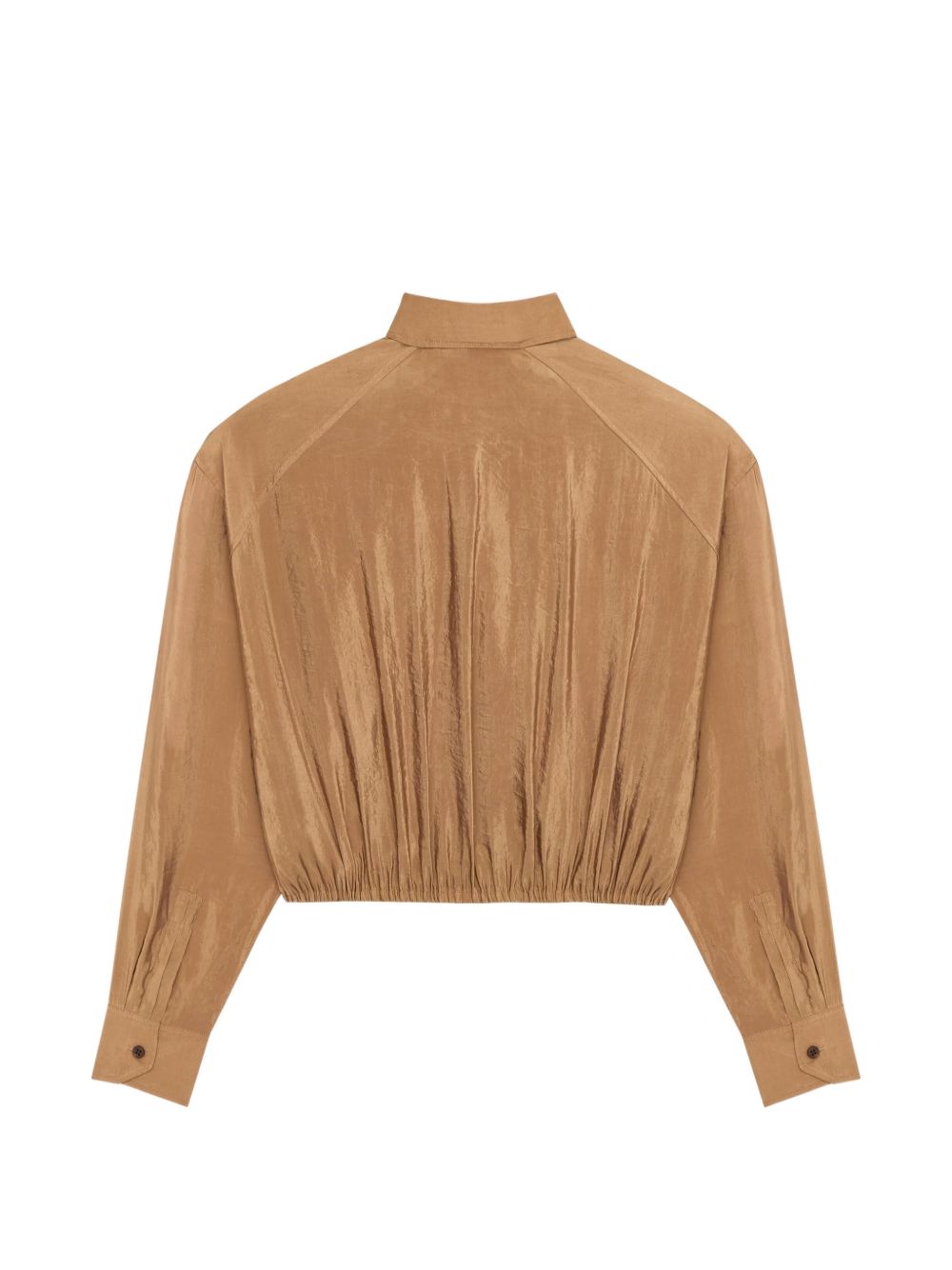 Saint Laurent Shirts - Marrone | 7ad21cccae2dfa538430a8f8d84c5f8e063a32c3