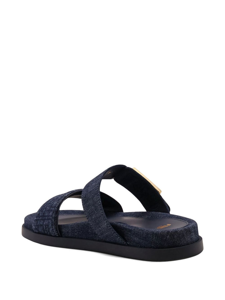 Fendi Sandals - Blue and green | f814a948e579f10d0decfbe0b25197834e0fd266