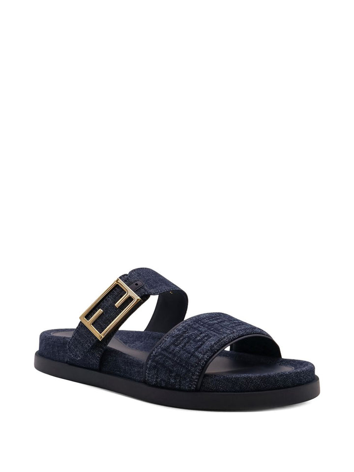 Fendi Sandals - Blue and green | 11d485f78316c16b36c4cc897e0db8caef3bf295