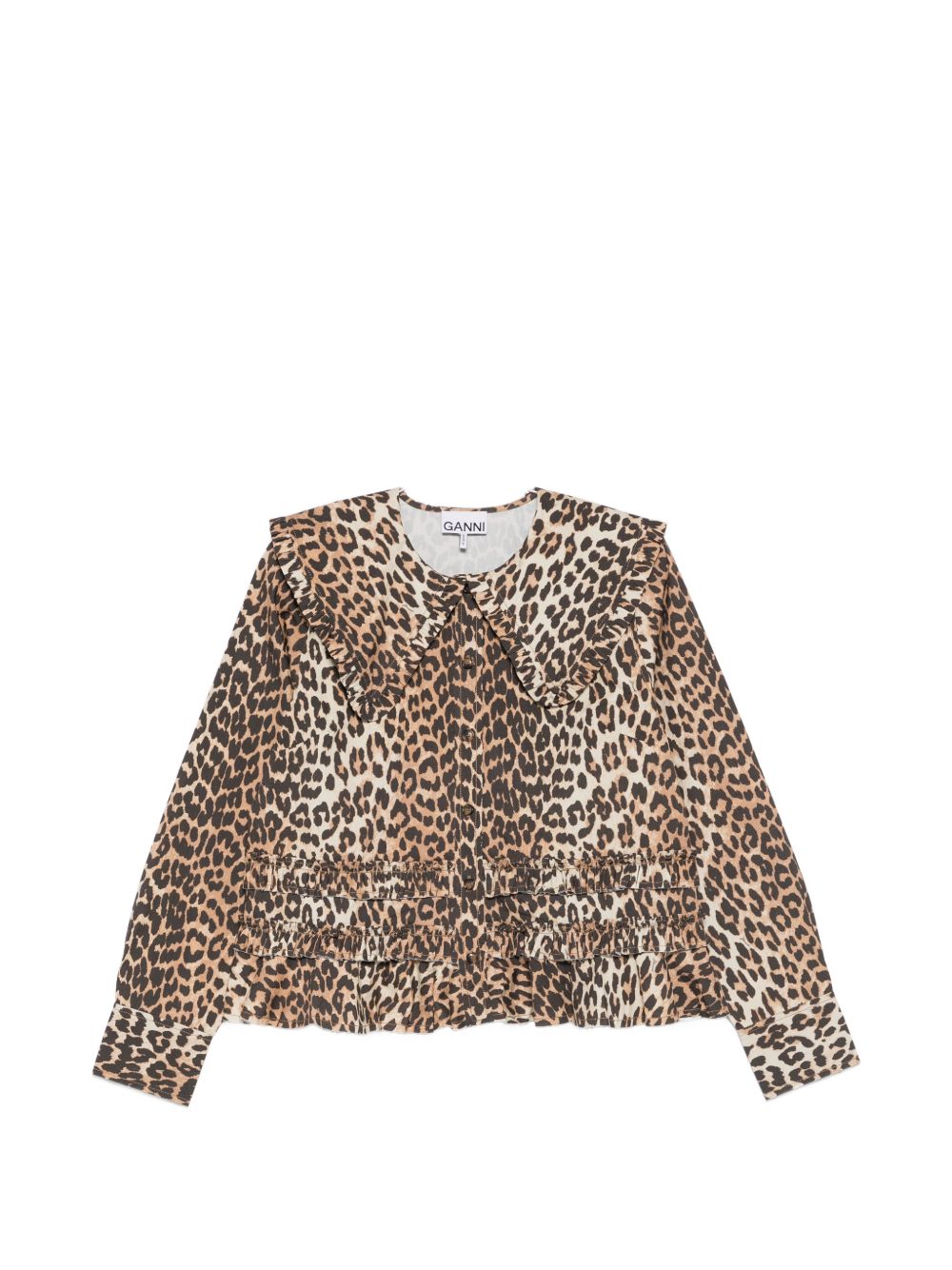Ganni Shirts - Marroni | 71129d33efceb2791dc7190e745df07a46ac6923