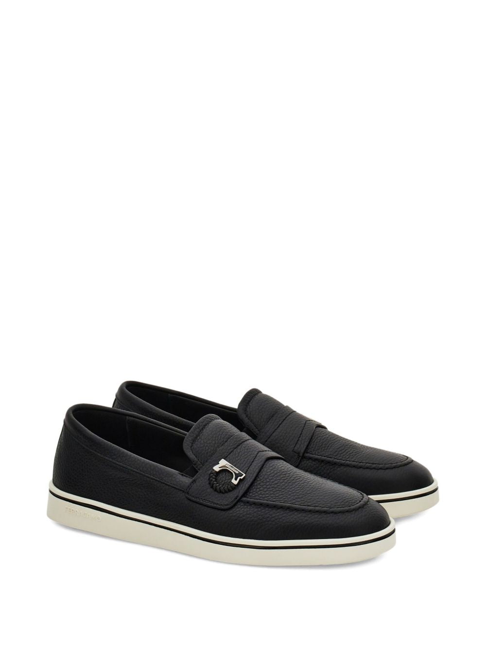 Ferragamo Flat shoes - Blacks and greys | d86626e265c8ec381f903e71b7dc38ad33d637e2