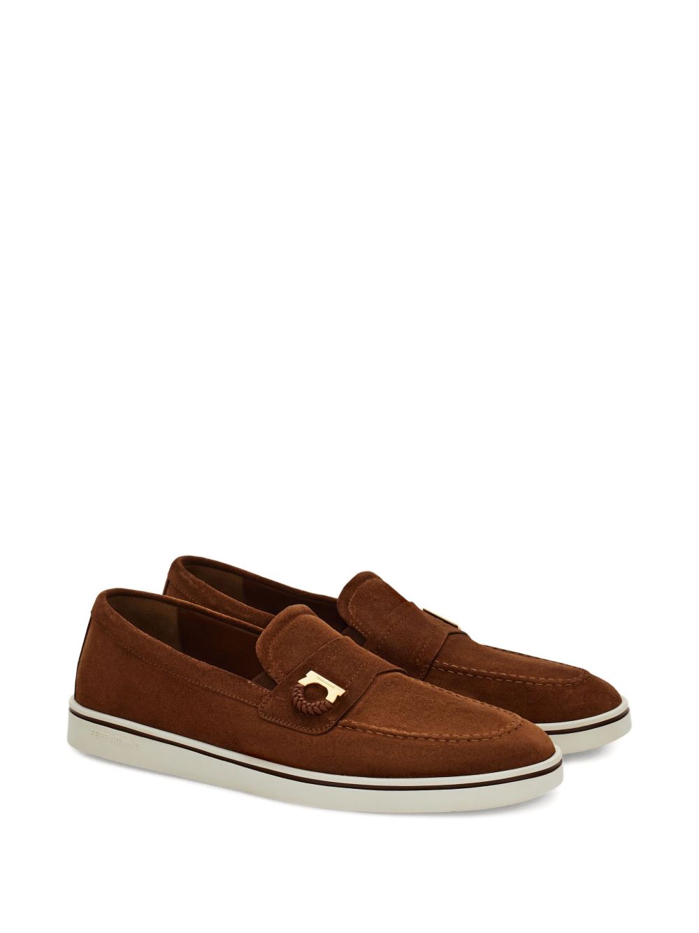 Ferragamo Flat shoes - Marroni | 43e7ad9a88b616f57854b1d49c180a5e8e6f2682