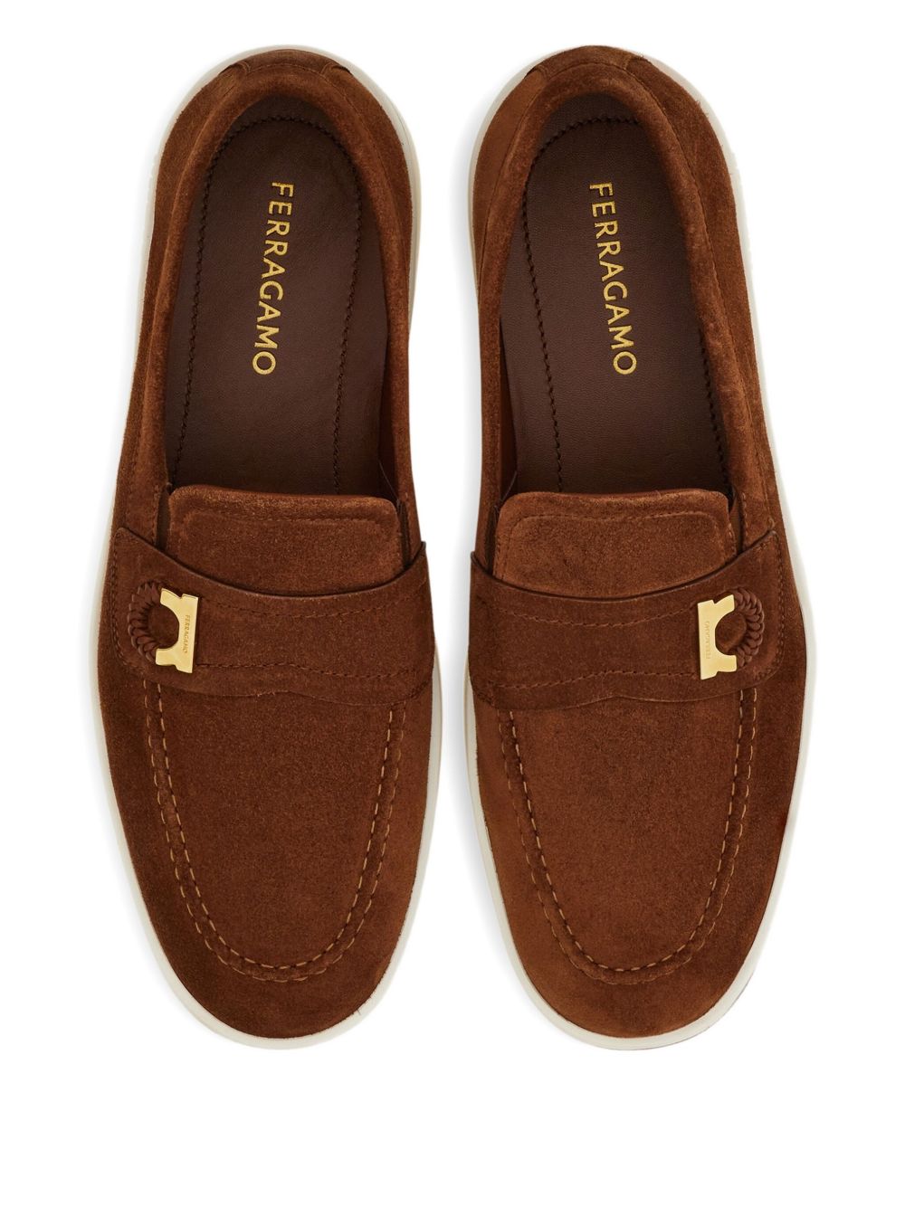 Ferragamo Flat shoes - Marroni | aa517f2edc63350a875fd924beca11b37153d911