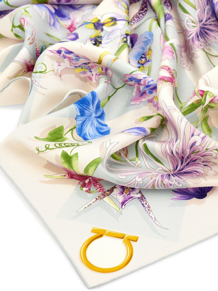 Ferragamo Scarfs - Blue and green | fd697a9694e2d20563d601777202190789fd7f71