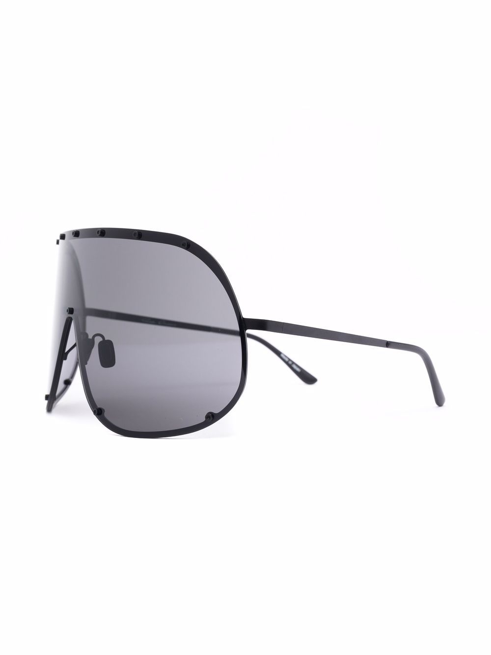 Rick Owens Sunglasses - BLACK | a4c0db1f2f6e3ba5d15656a7113ced96b524b6a5