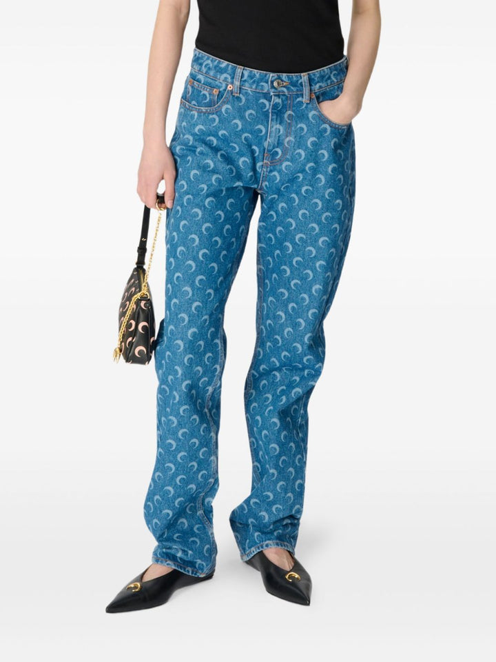 Marine Serre Jeans - BLUE | 570d67a0d2e8537f44011eb46822f54b92130293