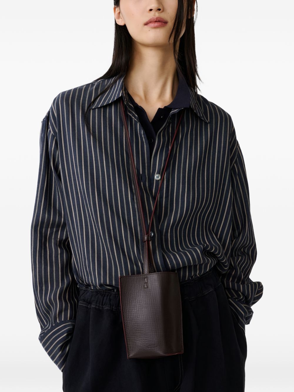 Studio Nicholson Pre Shirts - Blue and green | 86736921d38f7239858eb28dd50eb19e52edae99