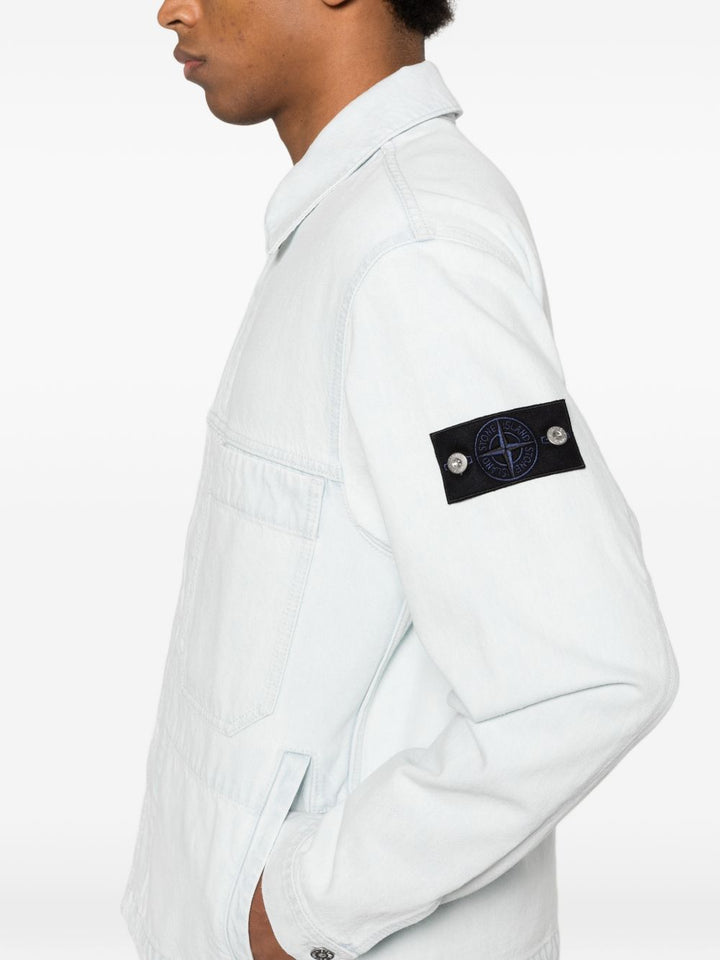 Stone Island Coats - Blue and green | 8ba6c6605d5be89108d970ad02165c951536a2c5