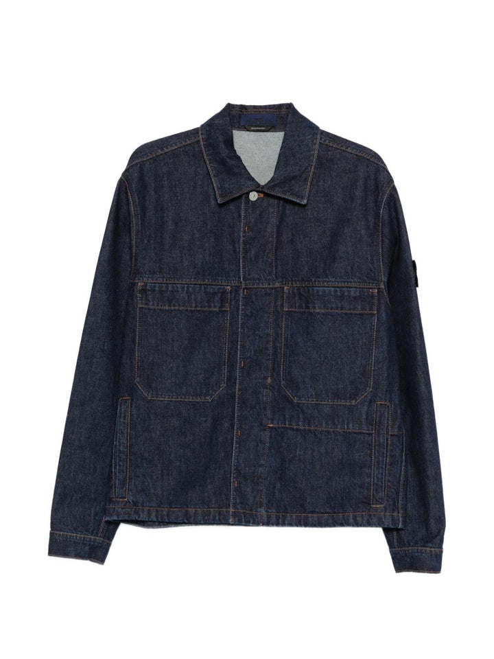 Stone Island Coats - Blue and green | e4a11c665d30a2019c0e05c633e0d8a85a240b98