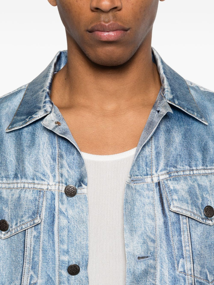 Pierre Louis Mascia Jackets - Blue and green | 5321fe722e0fa969552590c309f0b6ed9719fe39