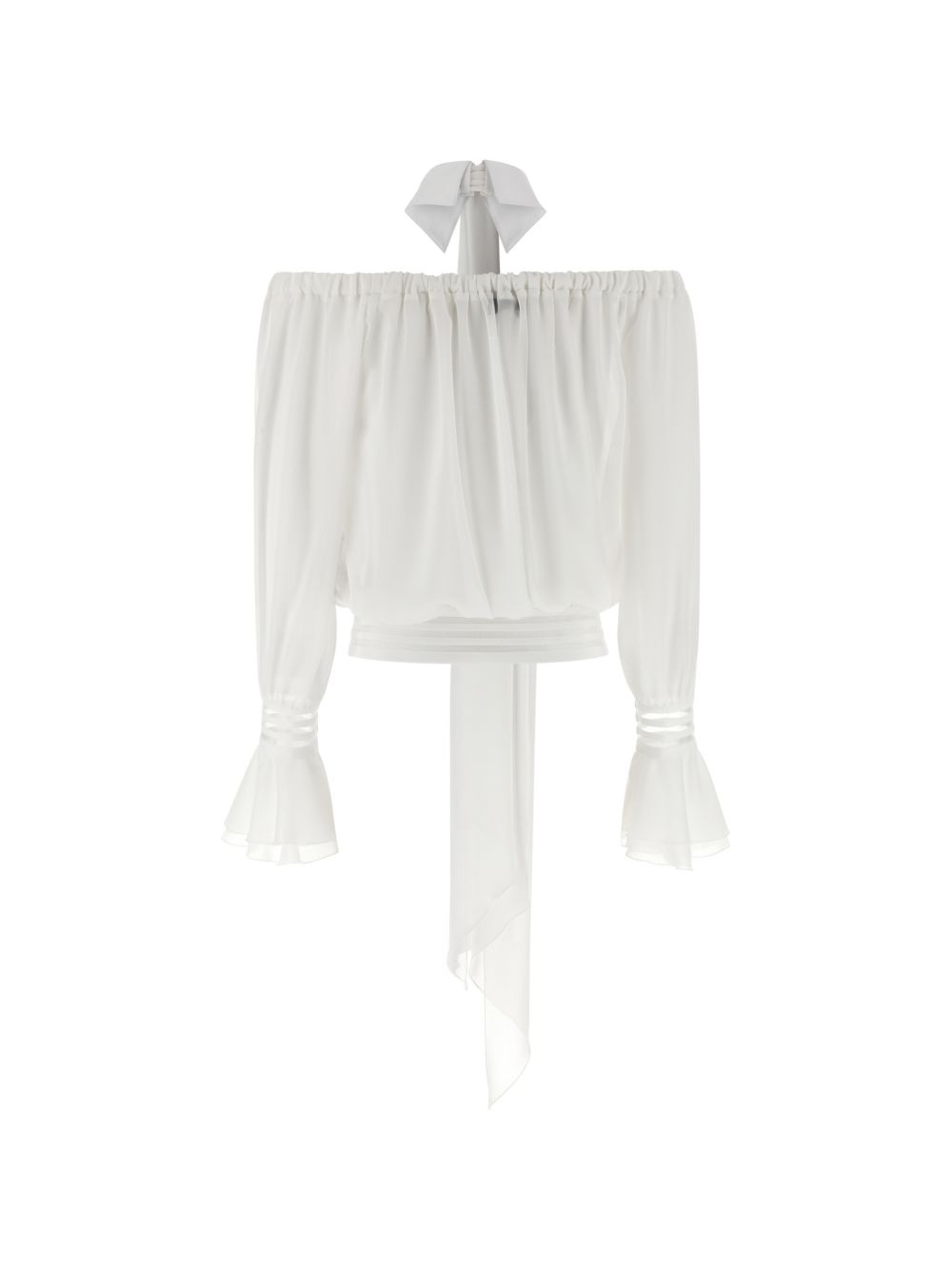 Elisabetta Franchi Shirts - WHITE | b086f204cbfb05f0e2e73313725bfe8c6a05a233