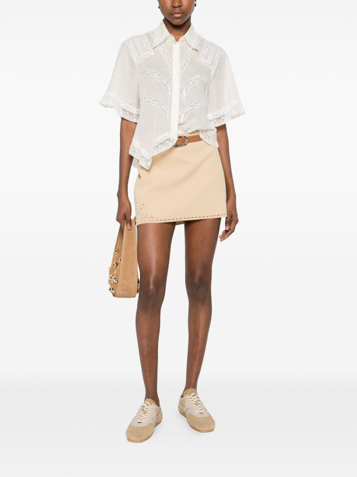 Ermanno Scervino Shirts - Light and natural | 228e029697022478aa24659fa317136eded21404