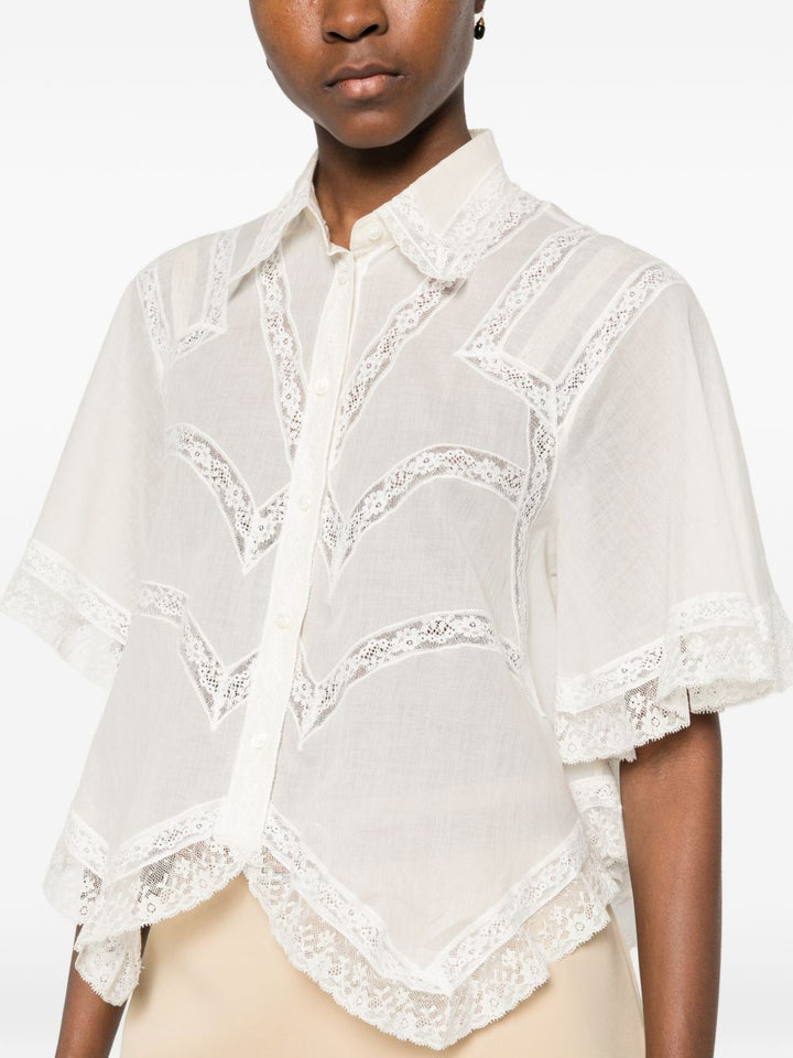 Ermanno Scervino Shirts - Light and natural | 9384673b81c8a78d51bccf1a09fc6a89047ff437
