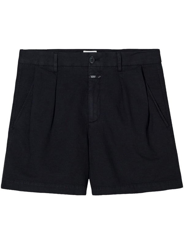 Cotton And Linen Shorts