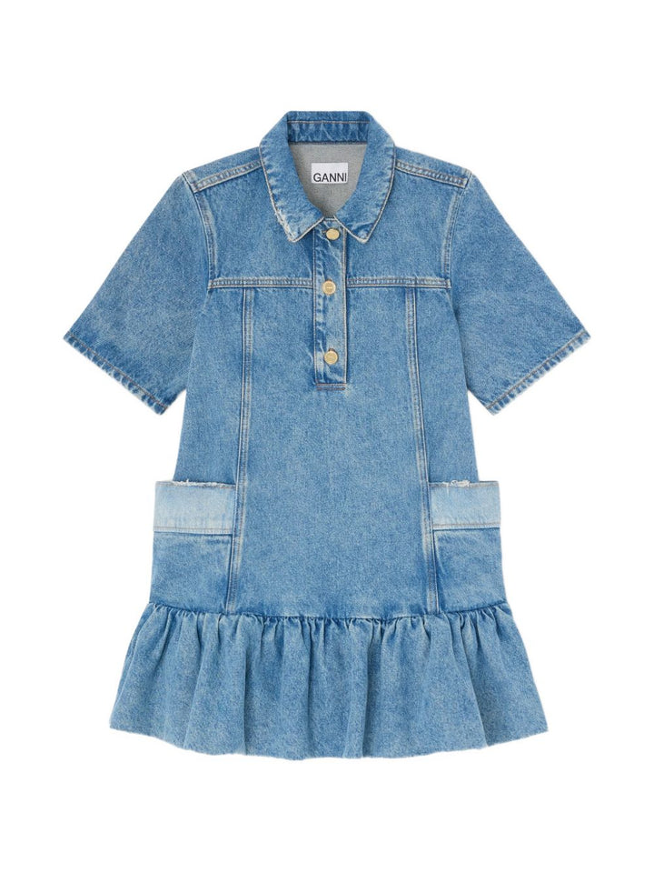 Ganni Dresses - BLUE | 36751ea12060556abcb4dd2652790863f27eb310