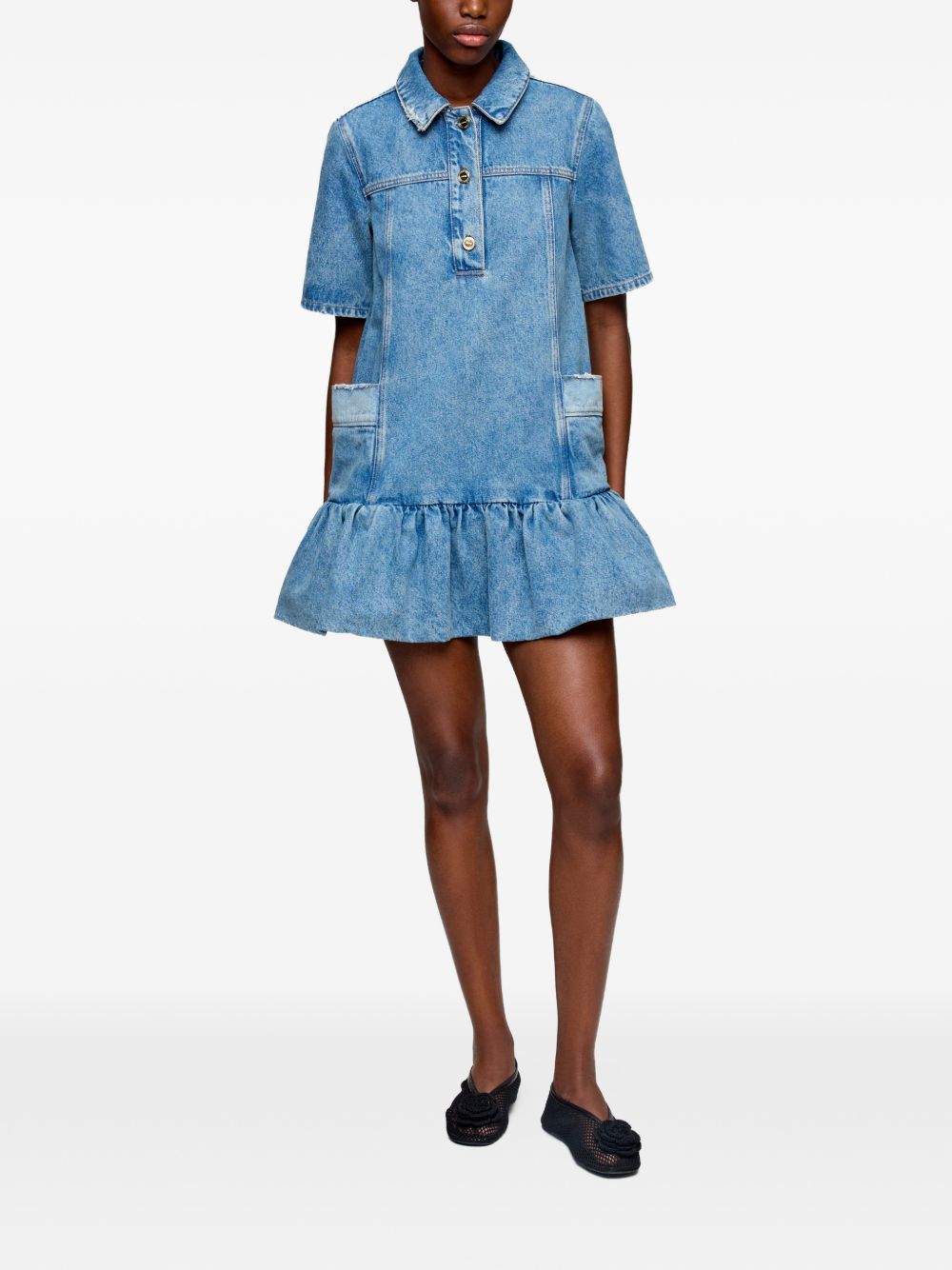 Ganni Dresses - BLUE | b28d97b5b30b0a76593e07c243b0fe48faa17d83