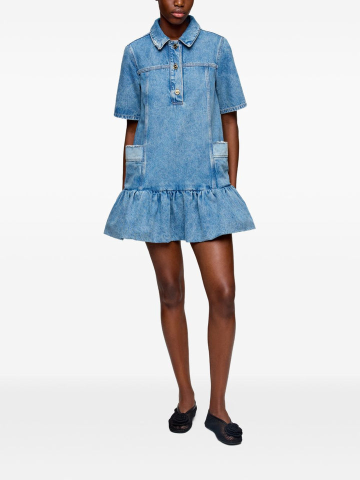Ganni Dresses - BLUE | b28d97b5b30b0a76593e07c243b0fe48faa17d83