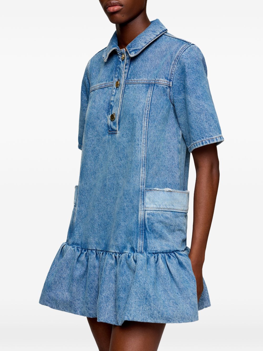 Ganni Dresses - BLUE | 80f4b52b799ca4662207dd6bd7561244a229f9aa