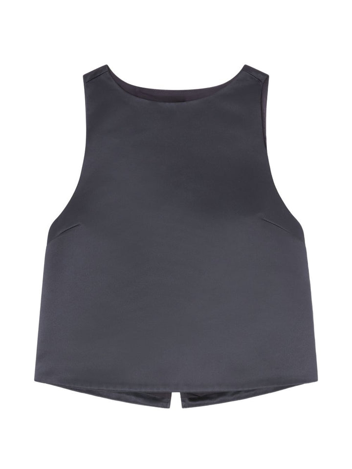Ganni Top - Neri e Grigi | 6c1d11d346998c9a9015088ecb13c06f38a7dc33
