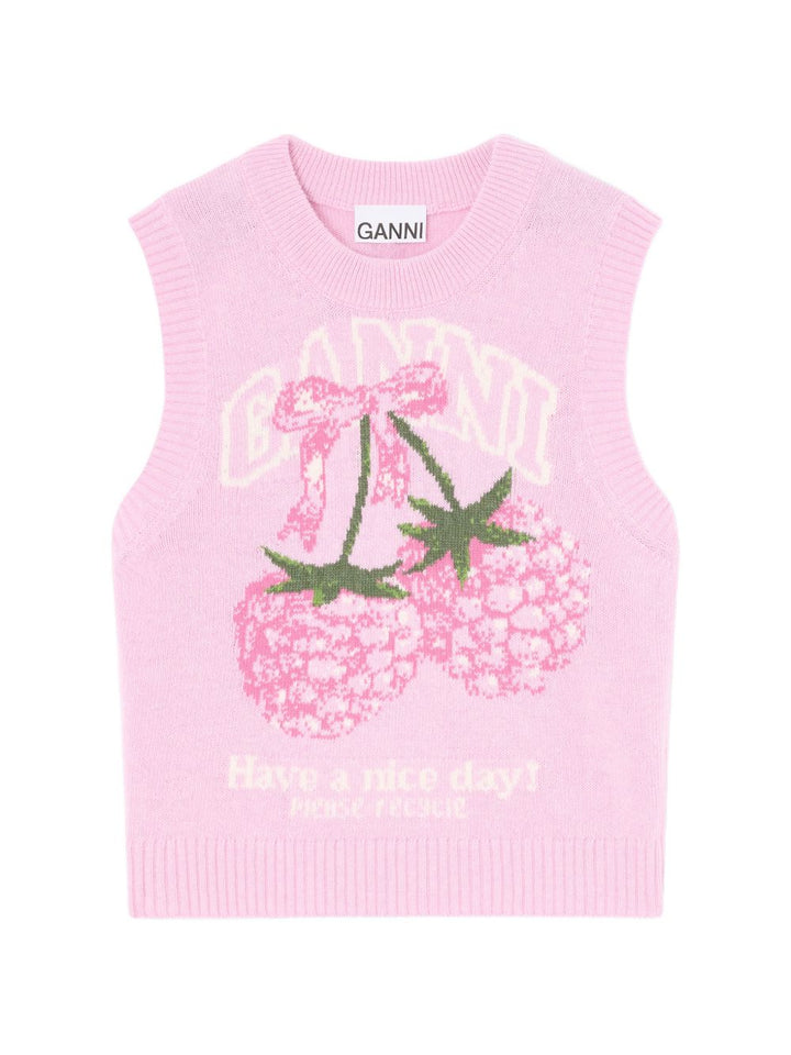 Ganni Sweaters - Light and natural | a2387588028e2371dbb6513764515ca869afdbba