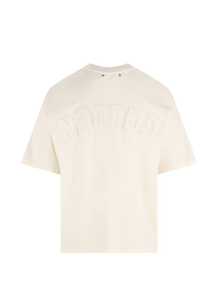 Golden Goose T-shirts and Polos - Chiari e Naturali | 2228041871a90d0b5b4272200b587d6e37c2fd4a