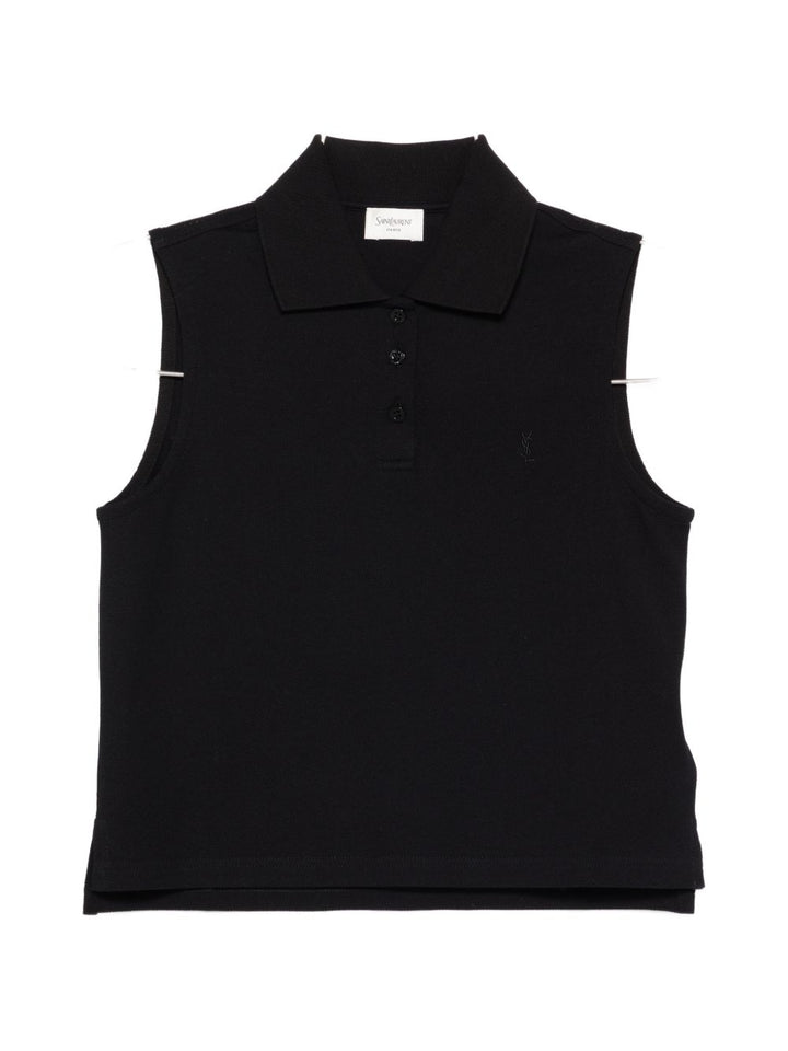 Saint Laurent Top - BLACK | e44f12025aa7b64eebe947cf1639b1751b6b220d