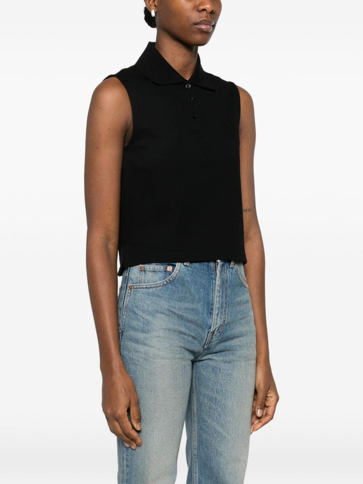 Saint Laurent Top - BLACK | 494a36f2b891bc57515de4df102154bc0a2e0d2c