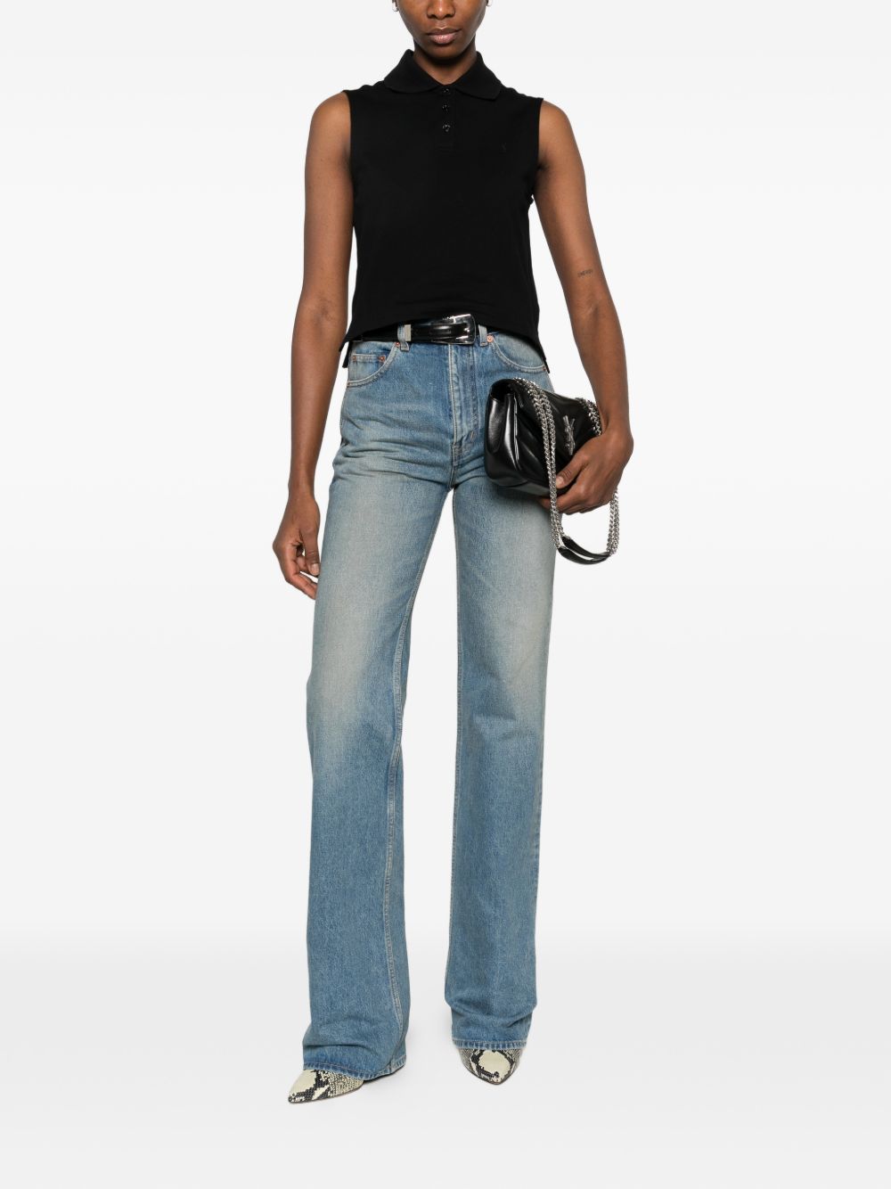 Saint Laurent Top - BLACK | 9ee631cc66a78d9e2c6391bb39db51a3082b60cf